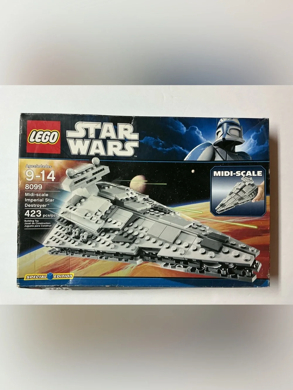 NEW/ 8099 LEGO Star Wars Midi-Scale Imperial Star Destroyer